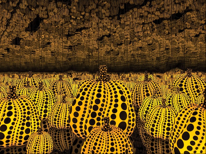 "All the Eternal Love I have for the Pumpkins", obra de 2016 exhibida en Victoria Miro, de Londres.