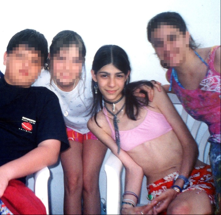 Delgadísima. Ese año le habían prohibido hacer ejercicio físico.
