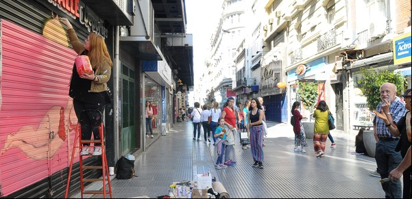 La calle Lavalle, de los cines a los gimnasios