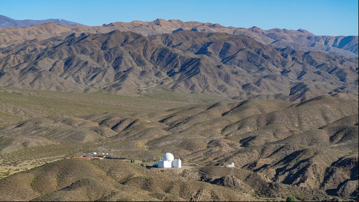 Experiencias únicas en los Parques Nacionales. Aquí, el observatorio de El Leoncito. Foto Parques Nacionales