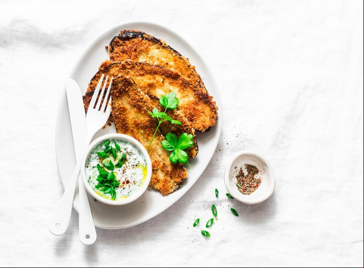 Hay una gran variedad de milanesas vegetales.