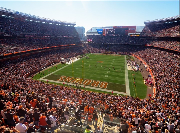 First Energy Stadium, Cleveland, Ohio.