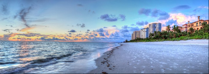 Vanderbilt Beach, en Naples, Florida. Foto Shutterstock