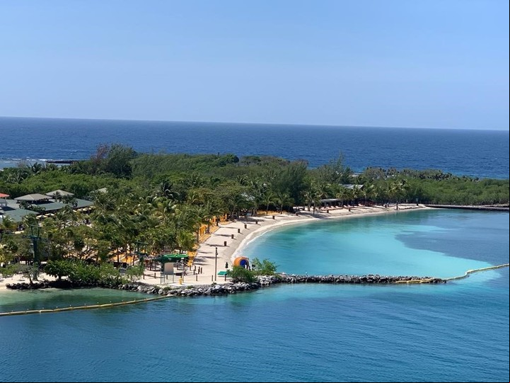 Mahogany Bay, en Roatán, Honduras (DP).