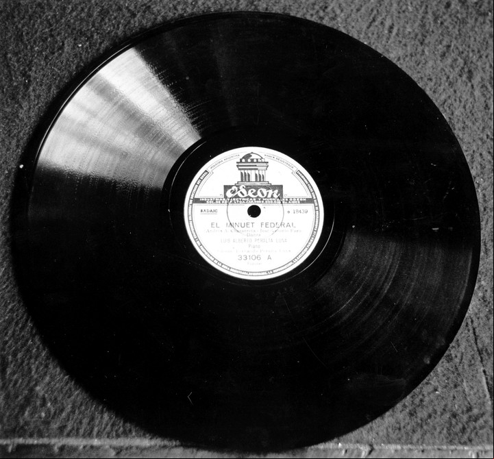 Un disco de pasta. / Archivo