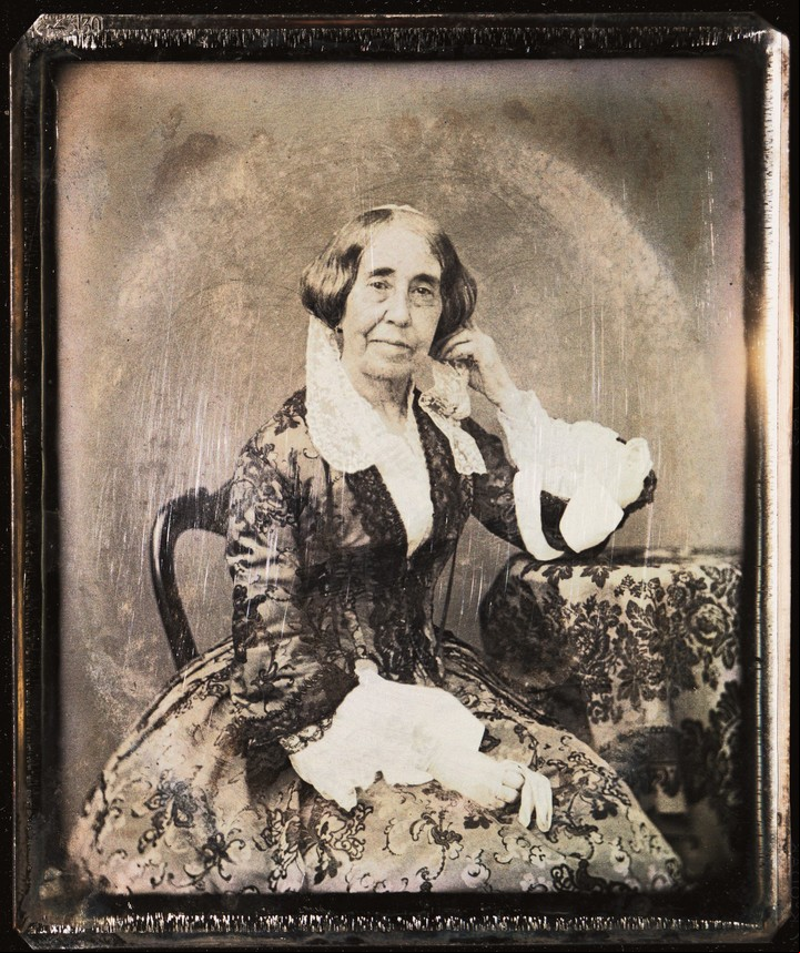 Daguerrotipo de Mariquita Sánchez de Thompson.