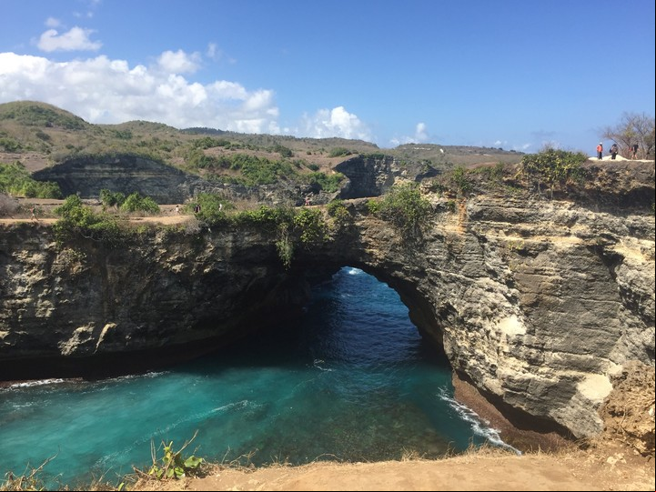 Playa Angel's Billabong, en Nusa Penida, una isla que pertenece a la Provincia de Bali. Foto: Patricia Lasca.