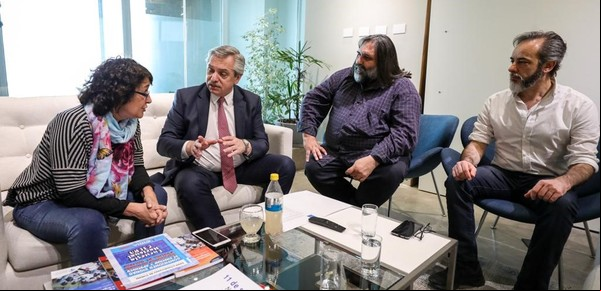 Roberto Baradel: "Alberto Fernández se mostró favorable a restablecer la paritaria nacional docente"