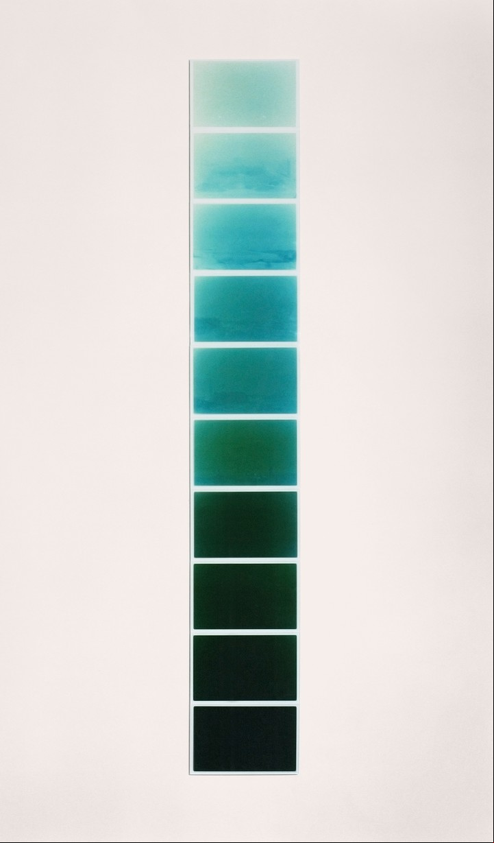 Sin título. Erica Bohm-sin. 2007. Diez fotografías analógicas color montadas en plexiglás.