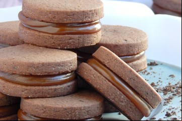 Receta de Alfajores caseros de chocolate