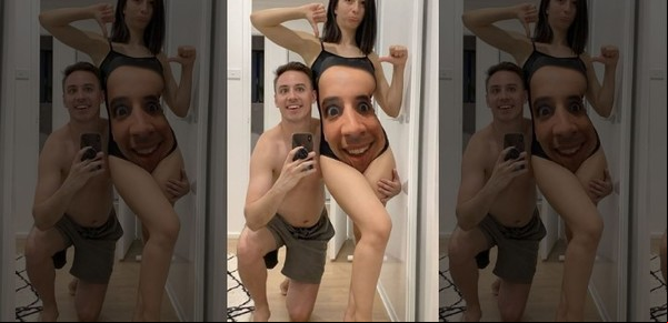 Es tan celoso que creó un traje de baño increíble para su novia