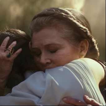 "Star Wars": La iluminada presencia de Carrie Fisher en la Convención