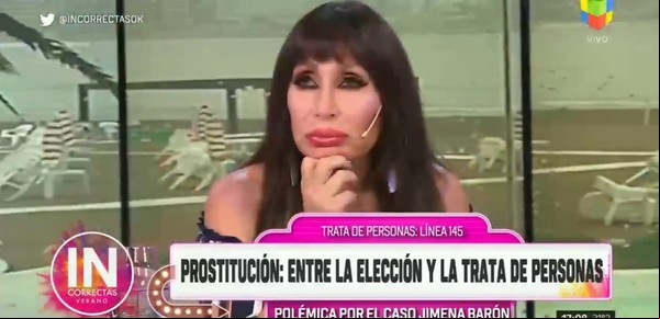 Moria defendió a Jimena Barón y arremetió contra la guionista de "ATAV"