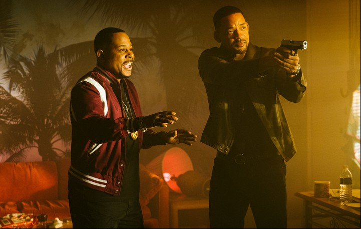 Lawrence y Smith en "Bad Boys: para siempre", que fue la más taquillera de 2020 en los Estados Unidos, antes del cierre de los cines por el Covid-19.