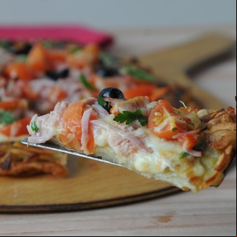 Pizza de papa