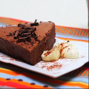 Tarta helada de chocolate