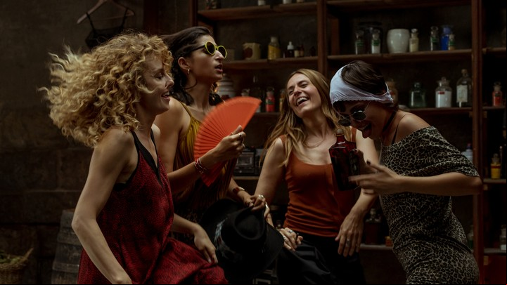 "La casa de papel". Un momento de la cuarta parte de la serie española. Foto Netflix