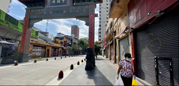 Coronavirus en Argentina: el barrio chino parece un pueblo fantasma y los comerciantes se sienten discriminados