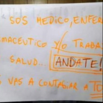 Coronavirus en Argentina: denuncian a los consorcios donde vecinos intimidaron a médicos para que se muden