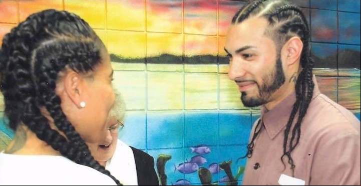 Se enamoró de una chica trans en la cárcel, se casó y sueña con una vida juntos en libertad.