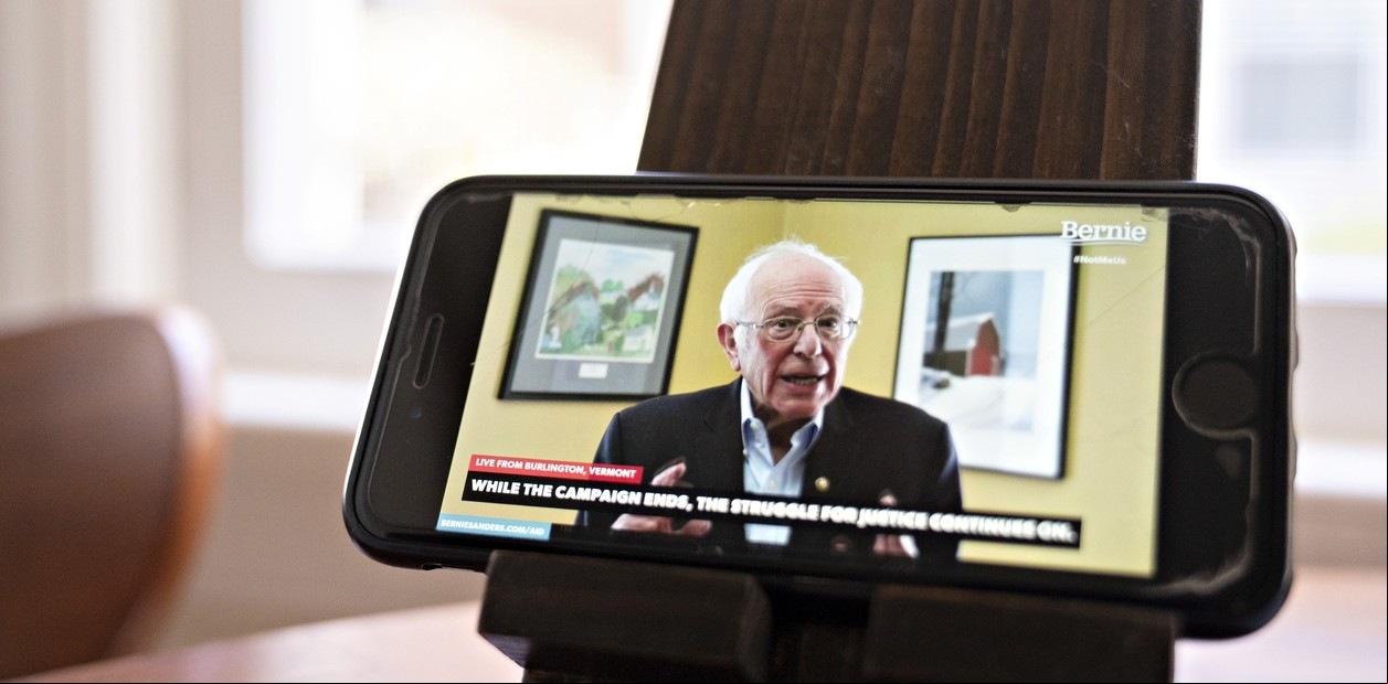 Ex candidato presidencial demócrata. Foto: Andrew Harrer/Bloomberg