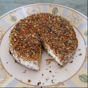 Queso de semillas en horma
