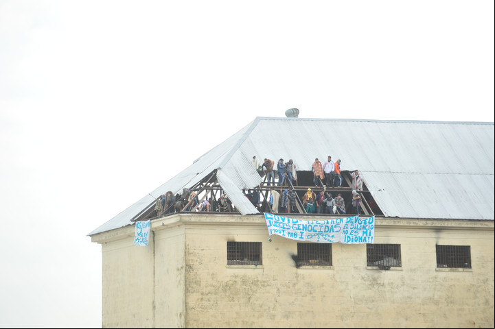 Motín en la cárcel de Devoto. Foto Lucía Merle.