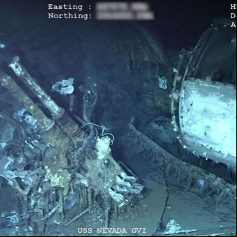 La leyenda del acorazado USS Nevada, el barco imposible de hundir, que fue hallado en el fondo del océano Pacífico