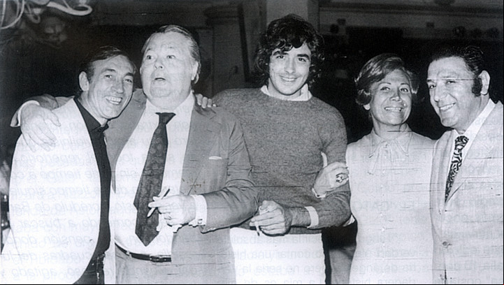 Troilo, junto a Gila, Zita, Serrat y Tito Reyes: un personaje inolvidable más allá de las fronteras del tango.