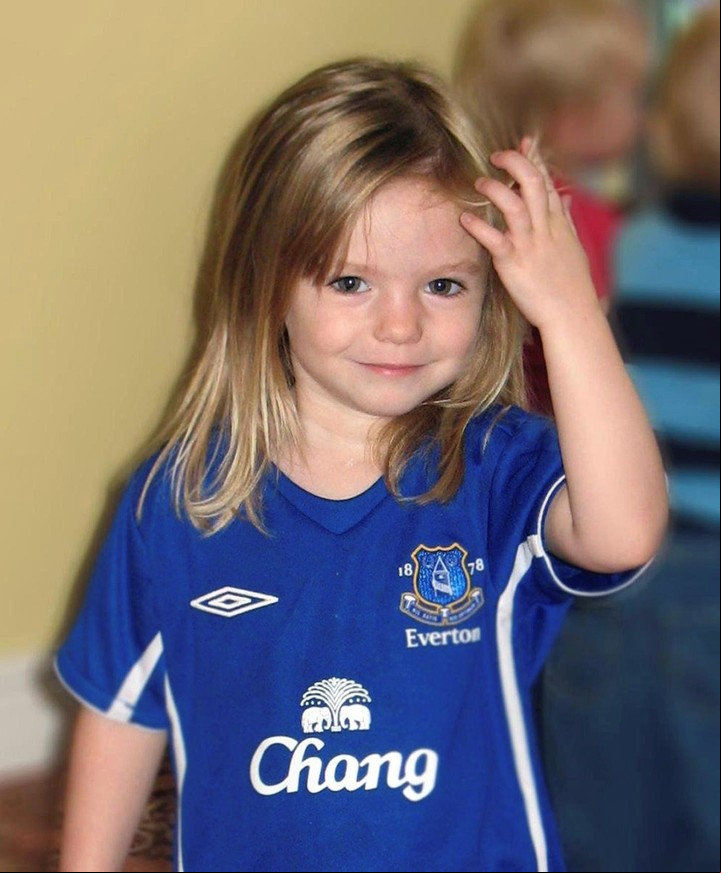 Madeleine McCann desapareció en 2007, cuando tenía 3 años. Foto: AP