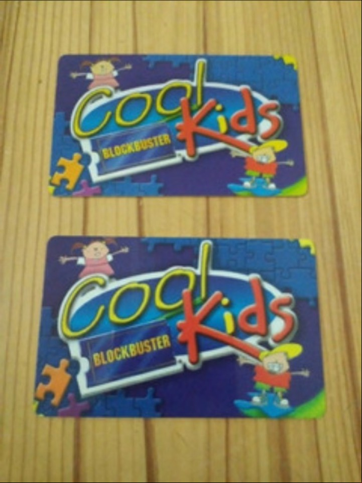 Los más chicos tenía su credencial Kids en los Blockbuster.