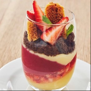 Verrine de frutas de Bake Off