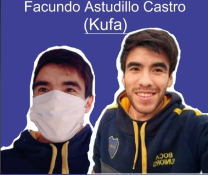Facundo Astudillo Castro (22), el joven desaparecido en el sur bonaerense.
