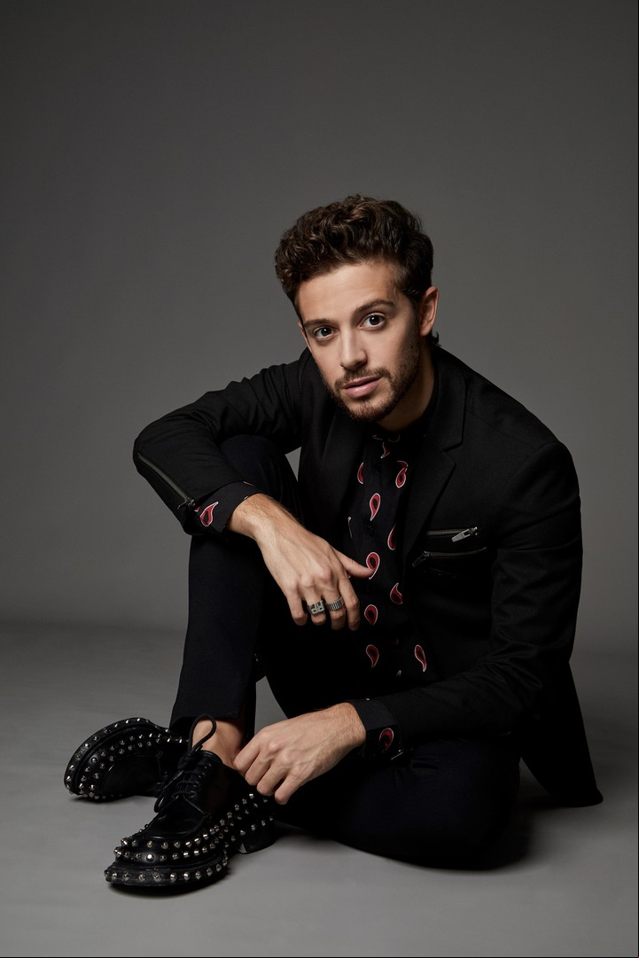 Ruggero Pasquarelli, actor y cantante. Foto Gentileza Sony/Guido Adler