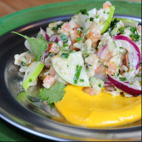 Ensalada de arroz integral