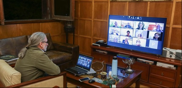 La Mesa de Enlace se reunió con Basterra y Frederic