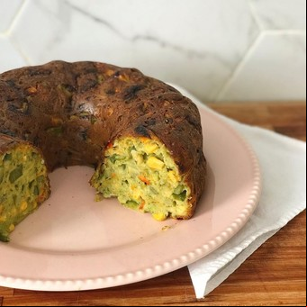 Budín de verduras