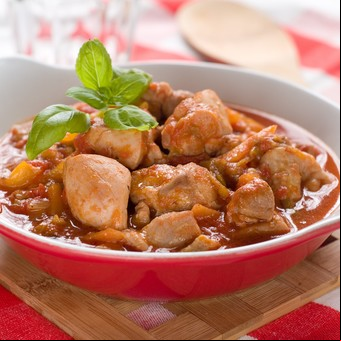 Estofado de pollo