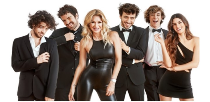 Yanina Latorre, Lizardo Ponce, Martín Cirio, Lucas Spadafora, Lola Latorre y Santi Maratea presentan "Hashtag en vivo".