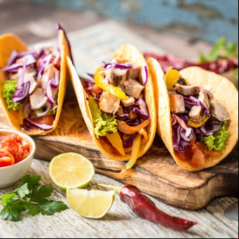 Tacos de pollo