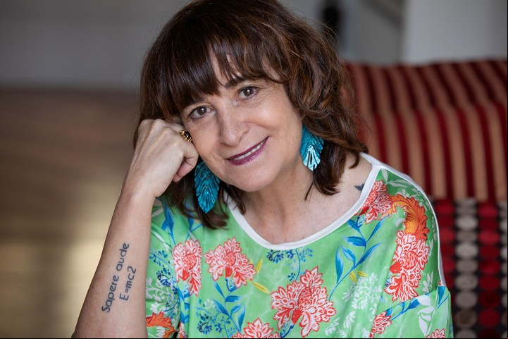 La española Rosa Montero. En la recta final, con "La buena suerte". / Foto: Archivo Clarín