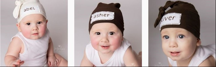 Los benjamines de la familia: Abel, Asher y Oliver llegaron en septiembre de 2019.