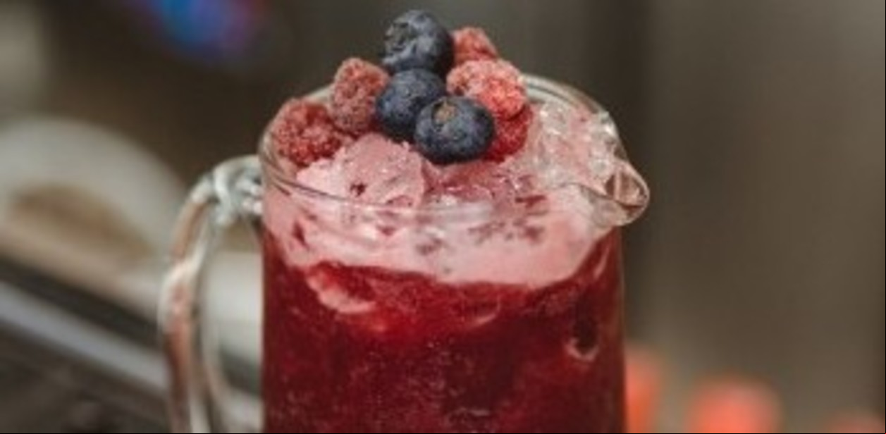 Receta de Sangría de frambuesa