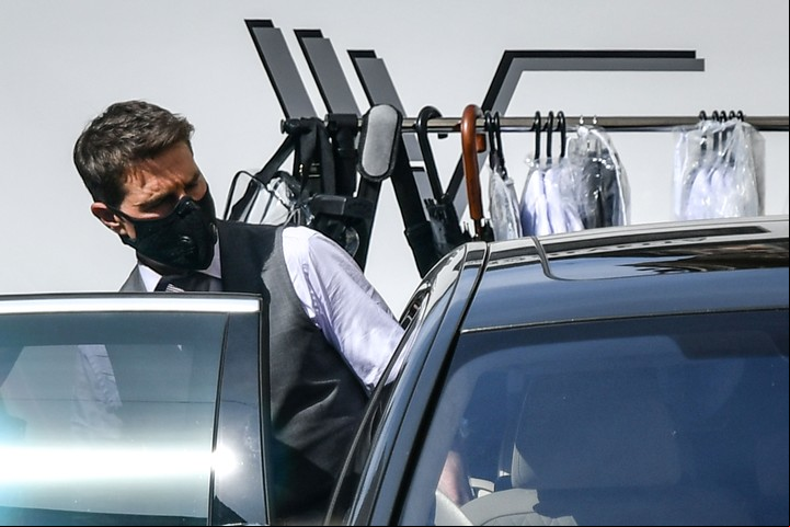Mucho se habló de los improperios a los técnicos que violaban los protocolos de COVID en el rodaje de la nueva "Misión: Imposible". Foto AFP
