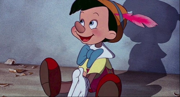 A Pinocho, el célebre personaje de Disney, le creció la nariz por mentir. Foto Archivo Clarín