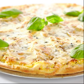 Pizza blanca