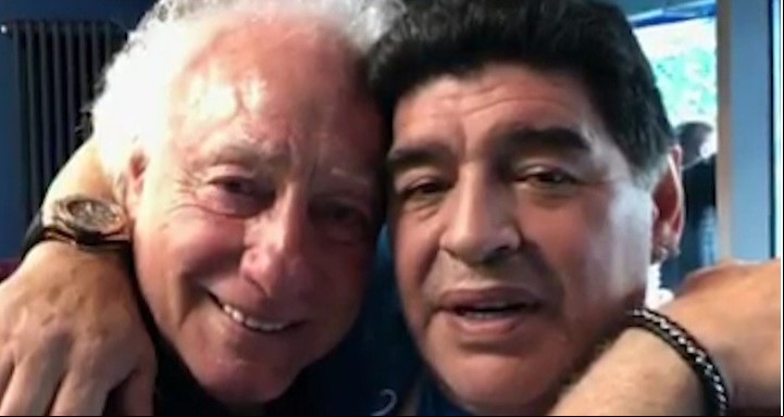 Guillermo Coppola y Diego Maradona, una historia de amor y desencuentros.