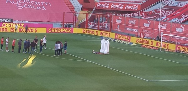 Con Bochini, Burruchaga y Lalo, Independiente le hizo un lindo homenaje a Diego Maradona