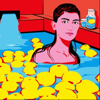 ¿Una simple rutina de belleza? Pruebe el agua, con un toque extra