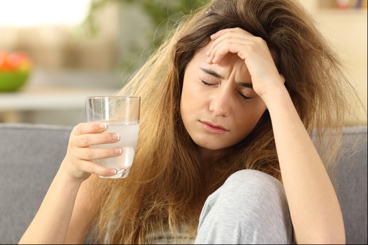 Aunque se este con resaca, algunas personas deciden hacer ejercicio. Foto Shutterstock.